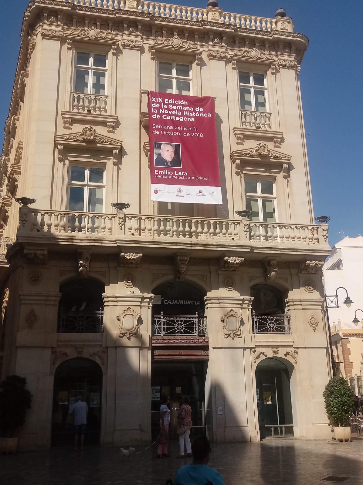 "El relojero de la Puerta del Sol" recibe el XIX Premio de Novela Histórica Ciudad de Cartagena